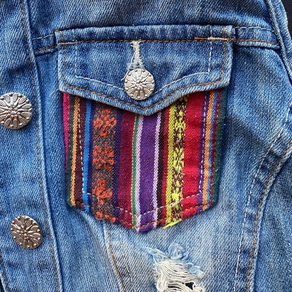 NEW LOOK (uk brand) denim vest - Picture 4 of 5
